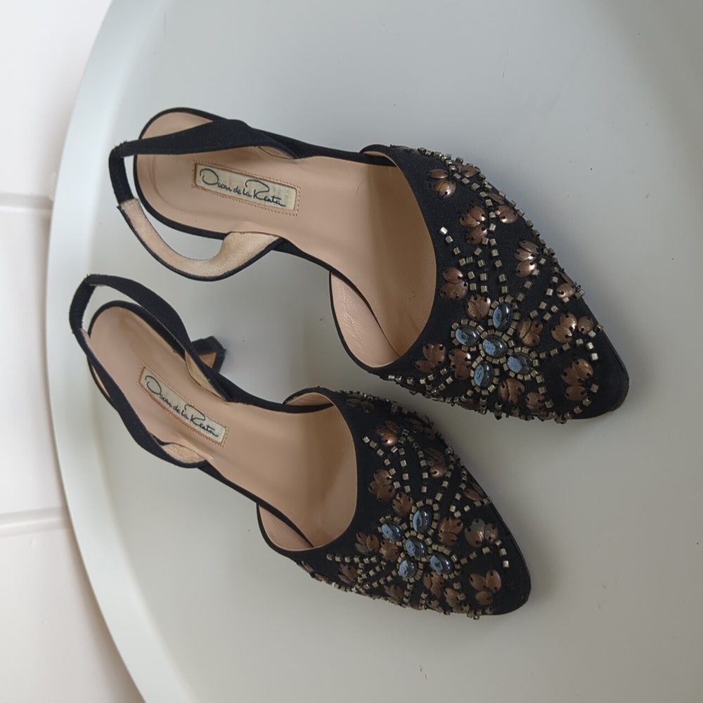 ODLR Kitten Slingbacks